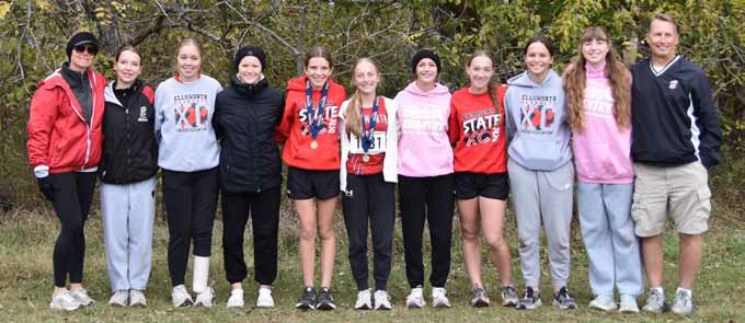 Girls finish 6th at state cross country | Ellsworth County Independent ...
