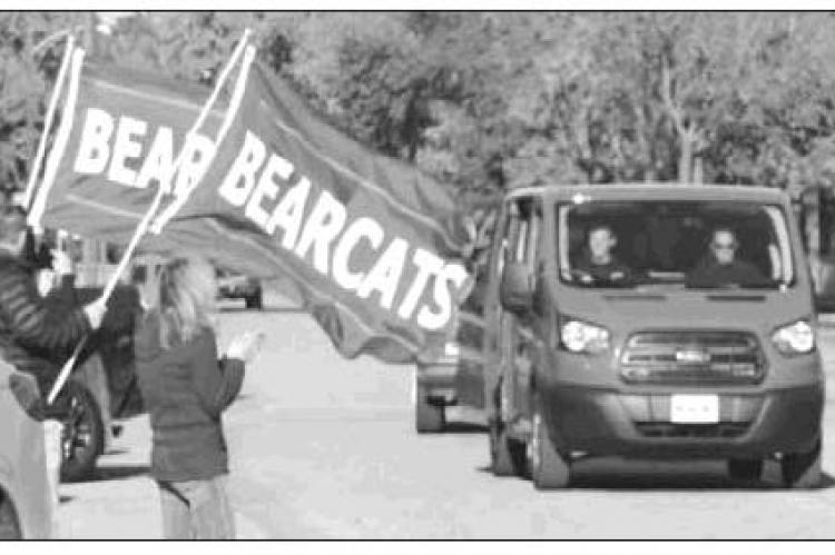 SPIRITED SEND OFF