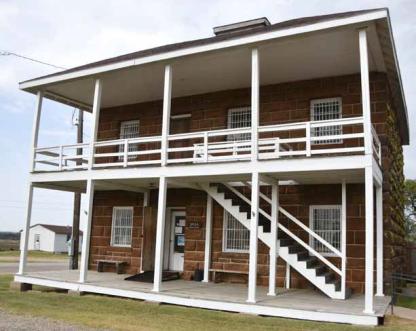 The Fort Harker Guardhouse Museum is considered by some paranormal investigators to be the epicenter of the fort’s paranormal activity, possibly due to its prior use as a cellblock. Local residents have occasionally reported seeing what appear to be military guards standing on the upper deck of the building.