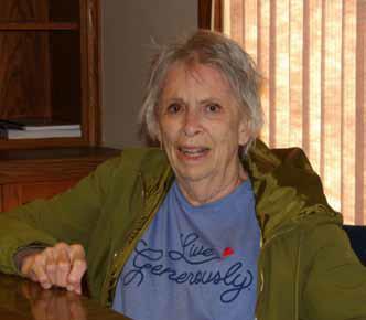 Longtime Kanopolis resident Meredith Vargo. ALAN RUSCH/Ellsworth County Independent-Reporter