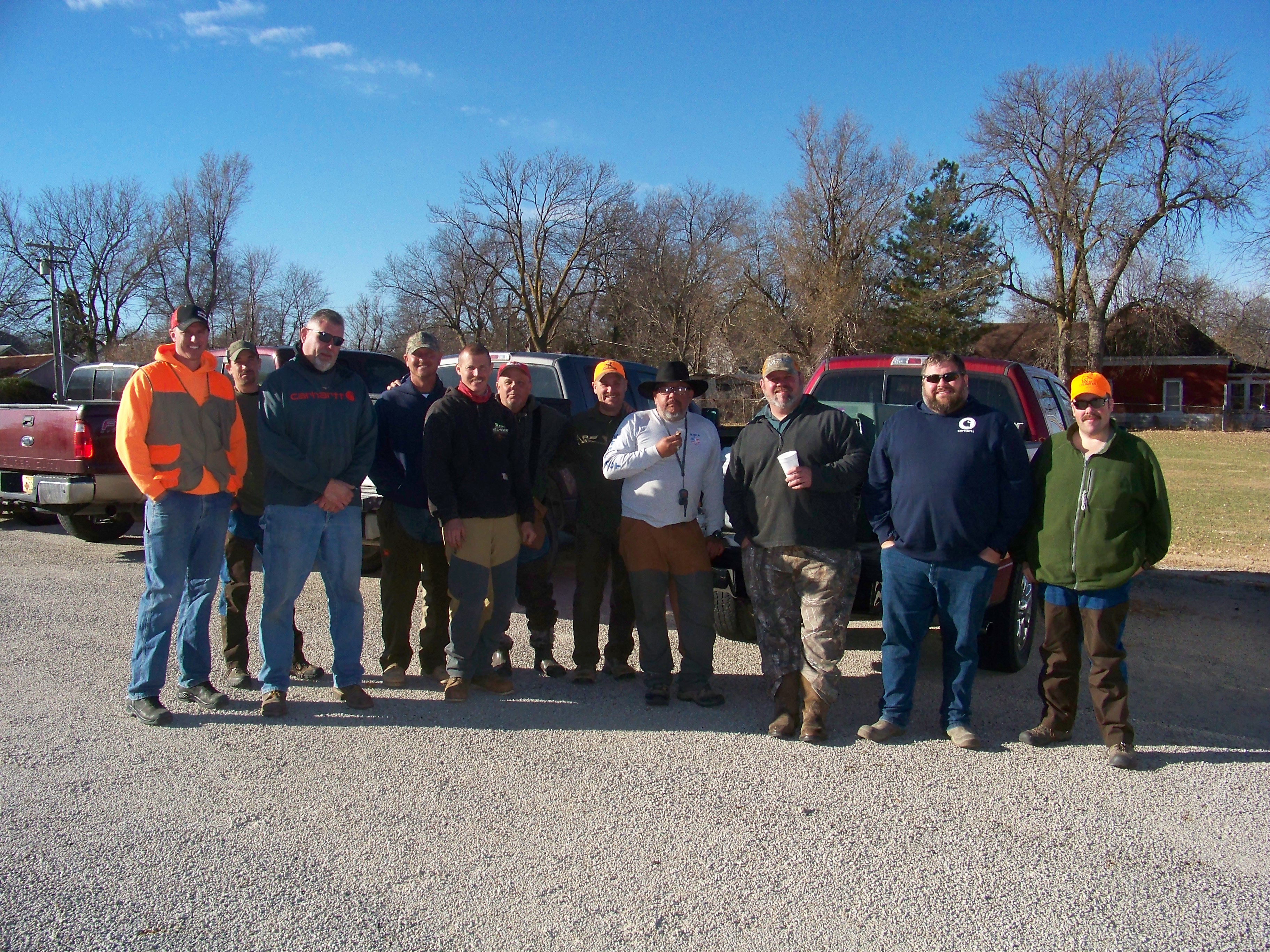 Hunters breakfast at Holyrood Fire Department Ellsworth County
