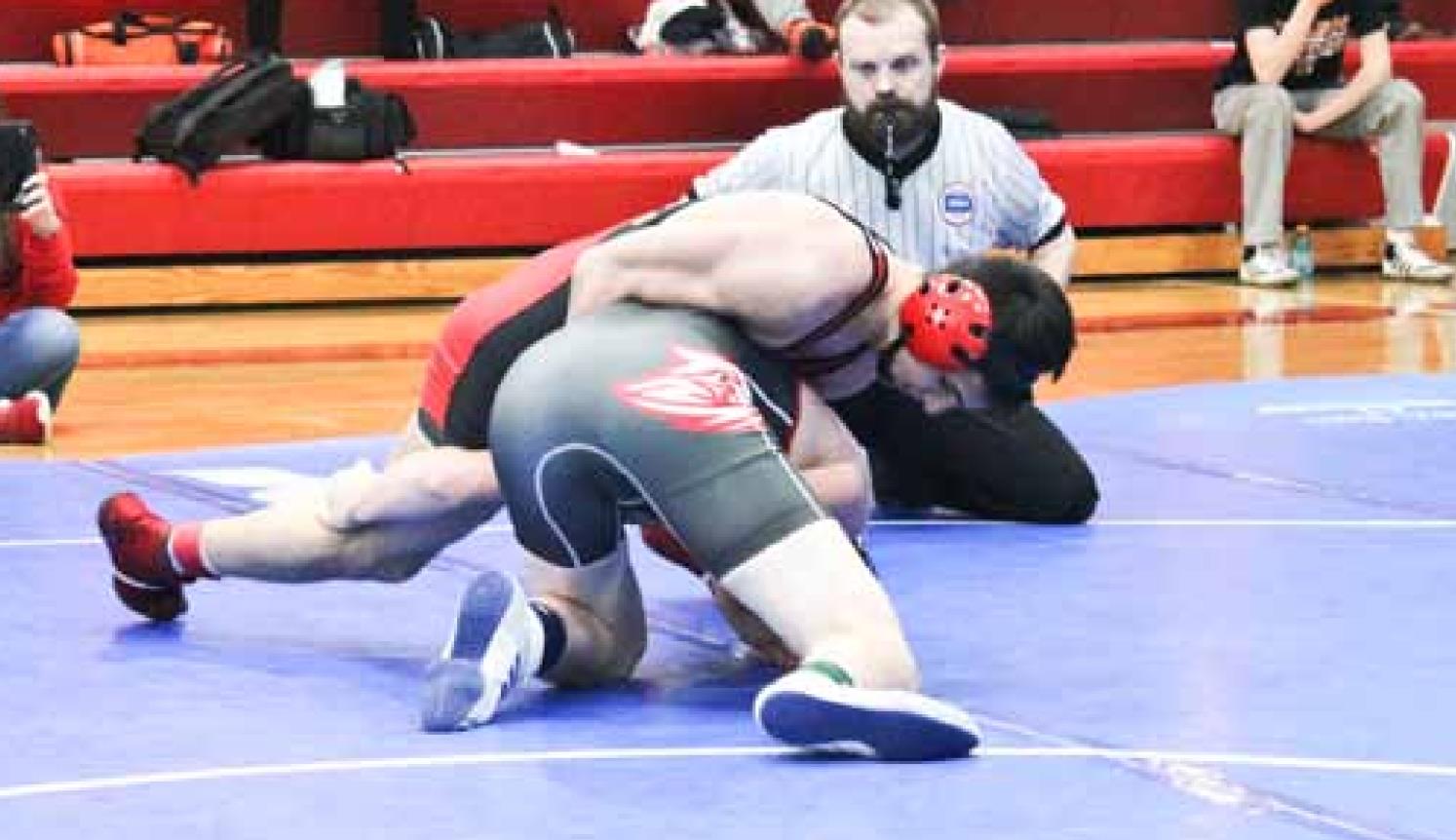 ‘Cat wrestlers compete in NCAA League Ellsworth County Independent
