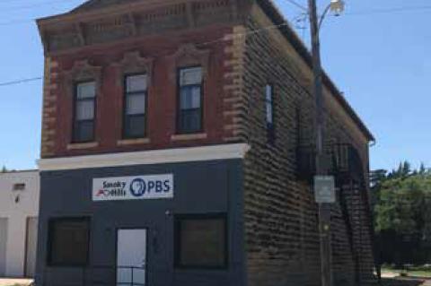 The Smoky Hills PBS station headquarters in Bunker Hill. The station covers 71 counties in Northwest Kansas. Courtesy photos